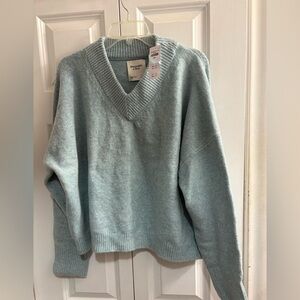 Abercrombie & Fitch Blue Cardigan Sweater